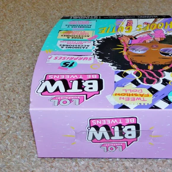 2021 MGA LOL Surprise Be Tweens 6" Hoops Cutie Fashion Doll MIB Brand New L.O.L. - Picture 10 of 11